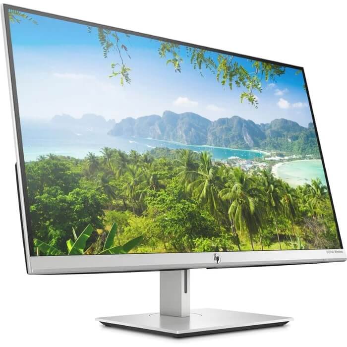 HP U27 27″ 4K UHD Wireless Monitor (9TQ13AS) — front view