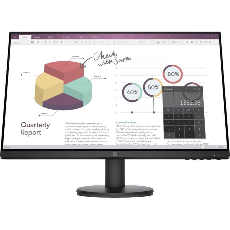 HP P24v G4 23.8″ FHD Monitor (9TT78AS)