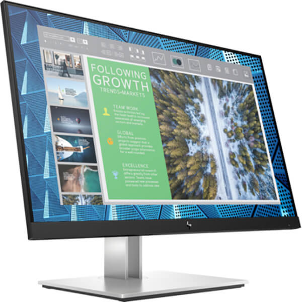 HP E24q G4 24″ QHD Monitor (9VG12AS) — front view