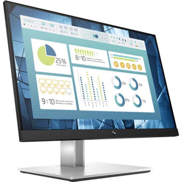 HP E22 G4 21.5″ FHD Monitor (9VH72AS) — front view