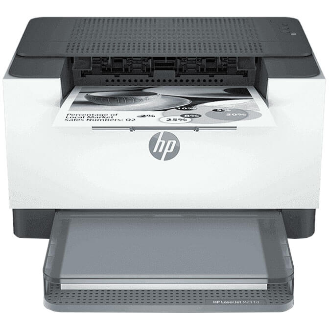 HP LaserJet M211d Mono Laser Printer (9YF82A) image 1
