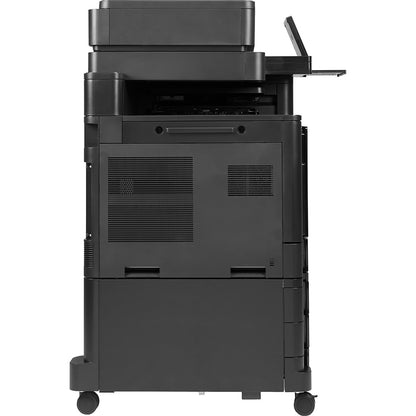 HP Color LaserJet Enterprise Flow M880z A3 Multifunction Printer (A2W75A) — rear view