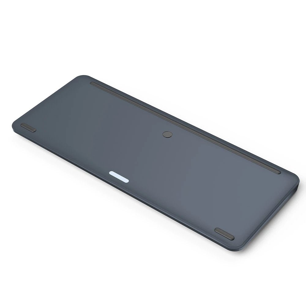 Astrum KT200 Dual Mode Mini Wireless Keyboard – Black (A51020-B) — rear view