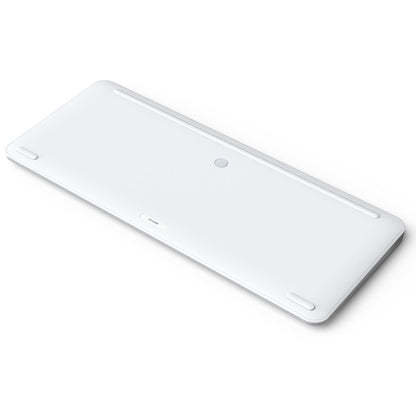 Astrum KT200 Dual Mode Mini Wireless Keyboard – White (A51020-Q) — rear view