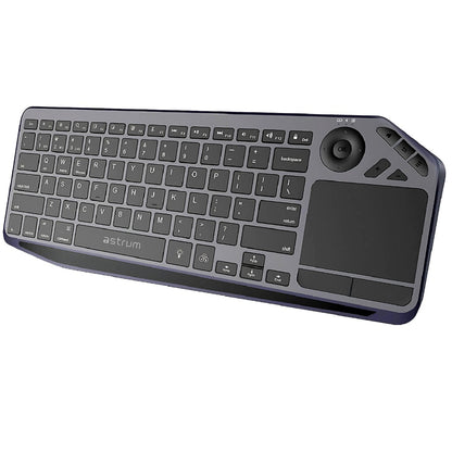 Astrum KT210 Multi Mode Wireless Keyboard with Touchpad (A51021-B) — side view