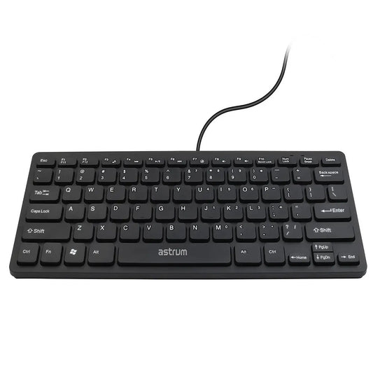 Astrum KB350 Mini Wired USB Keyboard (A80535-BEN) image 1