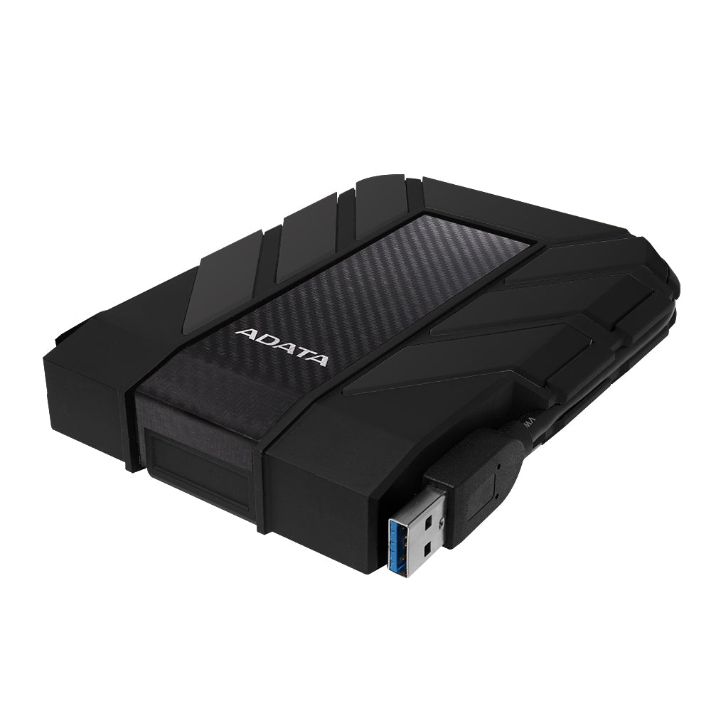 ADATA HD710 Pro 5TB Durable External Hard Drive – Black (AHD710P-5TU31-CBK) — side view