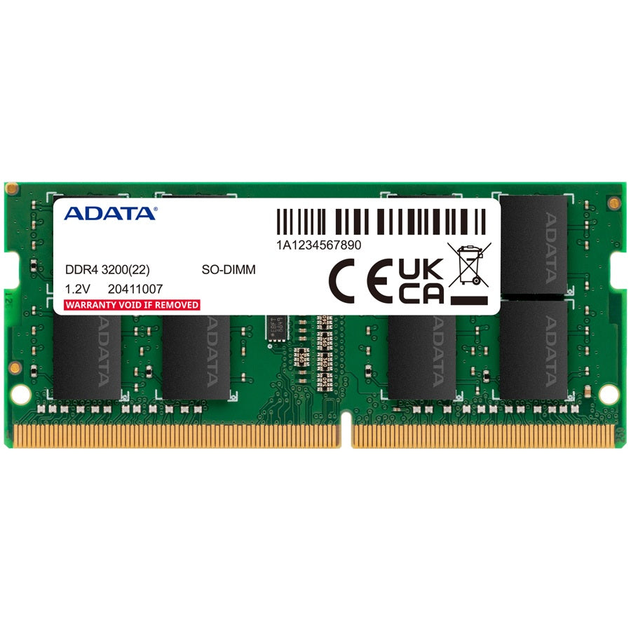 ADATA Premier 32GB DDR4 3200MHz SO-DIMM Notebook Memory Module (AD4S320032G22-SGN)