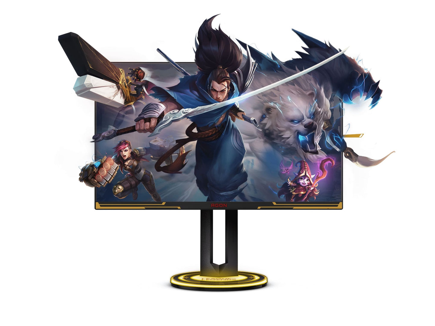 AOC AG275QXL AGON Pro 27.0-inch QHD Premium Gaming Monitor (AG275QXL) – League of Legends Edition image 1