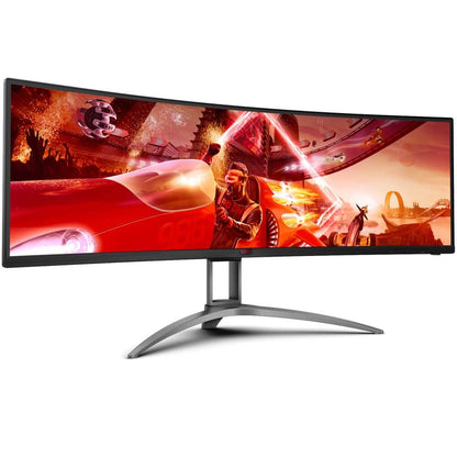 AOC AG493UCX2 AGON 49″ 5K DQHD Curved Gaming Monitor — front view