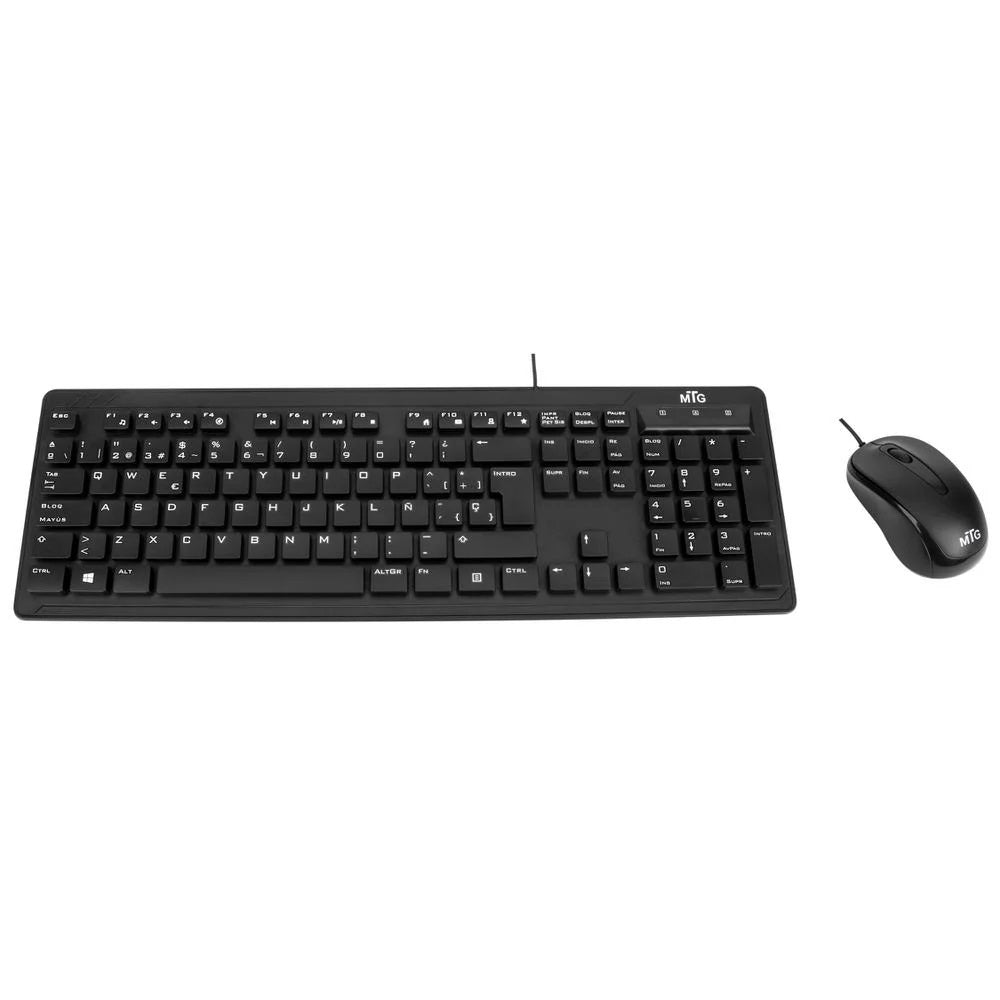 Targus MTG AKM617 Wired Keyboard & Mouse Combo – Black (AKM617US)