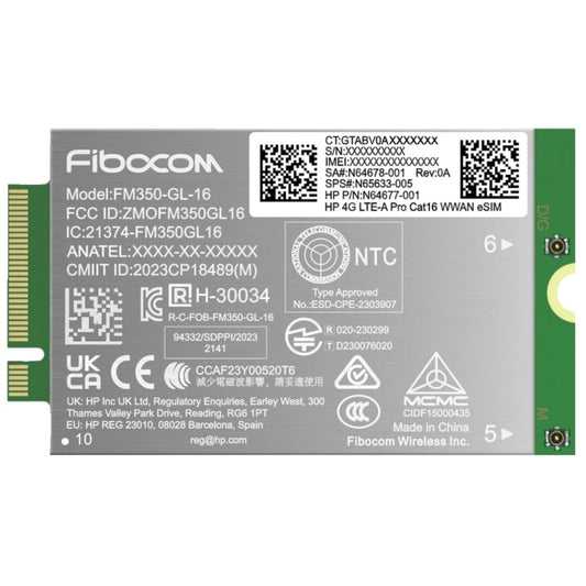 HP 4G LTE-Advanced Pro WWAN (AM5R3AA) image 1