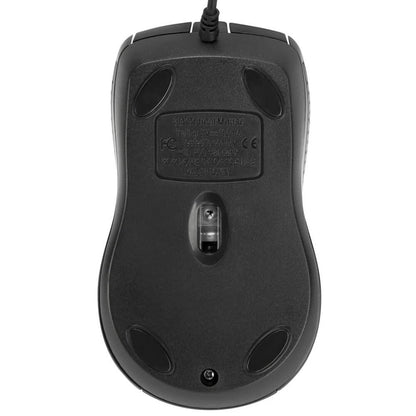 Targus Optical Antimicrobial Wired Mouse – Black (AMU81AMGL) — packaging