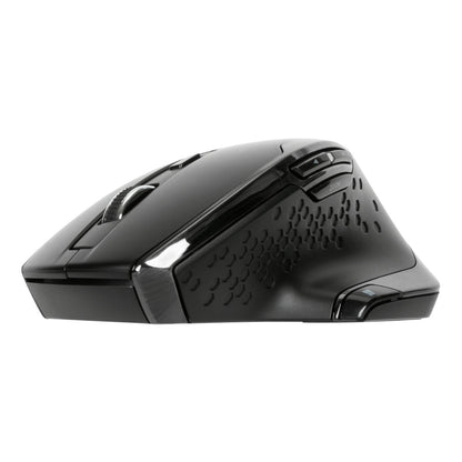 Targus BlueTrace Wireless Ergonomic Antimicrobial Mouse – Black (AMW584GL) — detail view