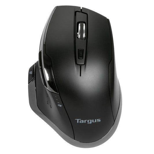 Targus BlueTrace Wireless Ergonomic Antimicrobial Mouse – Black (AMW584GL) image 1