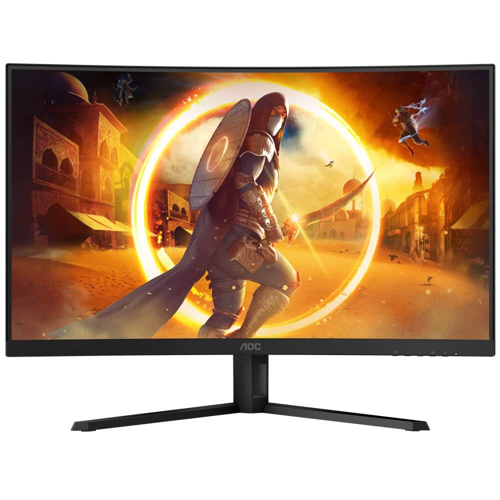 AOC CQ32G4VE 32″ QHD 180Hz Curved Gaming Monitor (CQ32G4VE) image 1