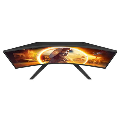 AOC CQ32G4VE 32″ QHD 180Hz Curved Gaming Monitor (CQ32G4VE) — rear view