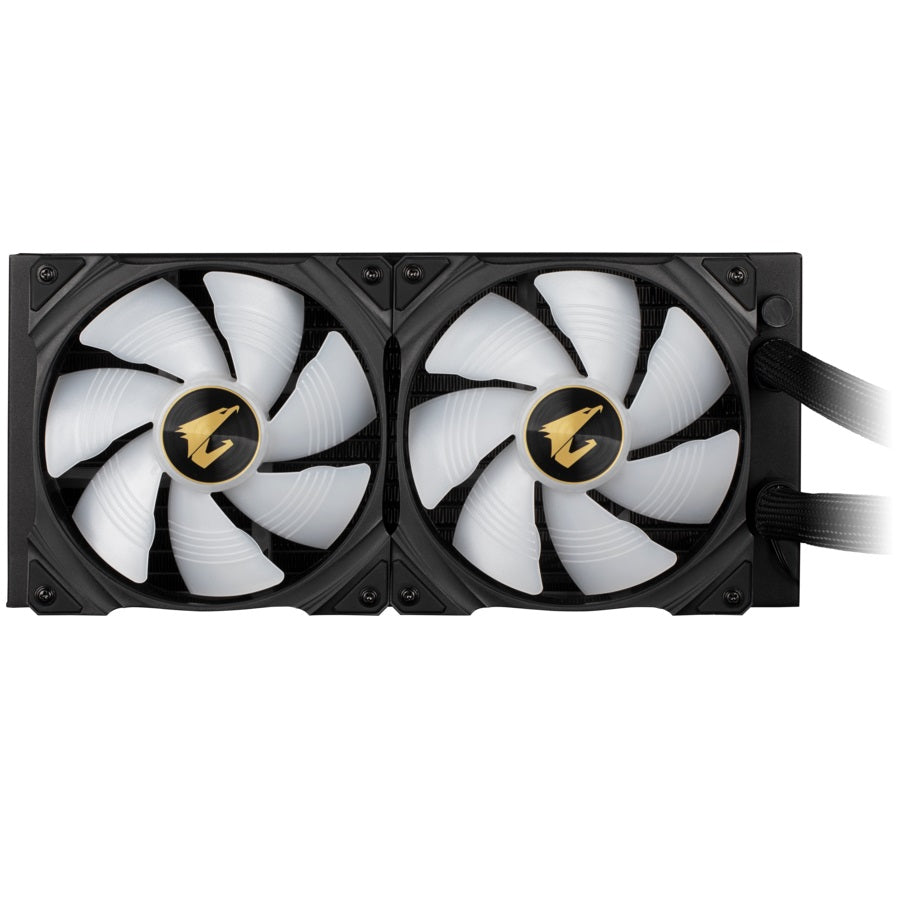 AORUS WaterForcer X 280 AIO CPU Liquid Cooler with LCD Display image 3