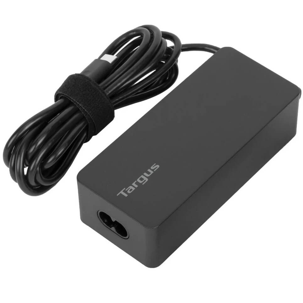 Targus 65W USB Type-C Charger (APA107EU) — front view