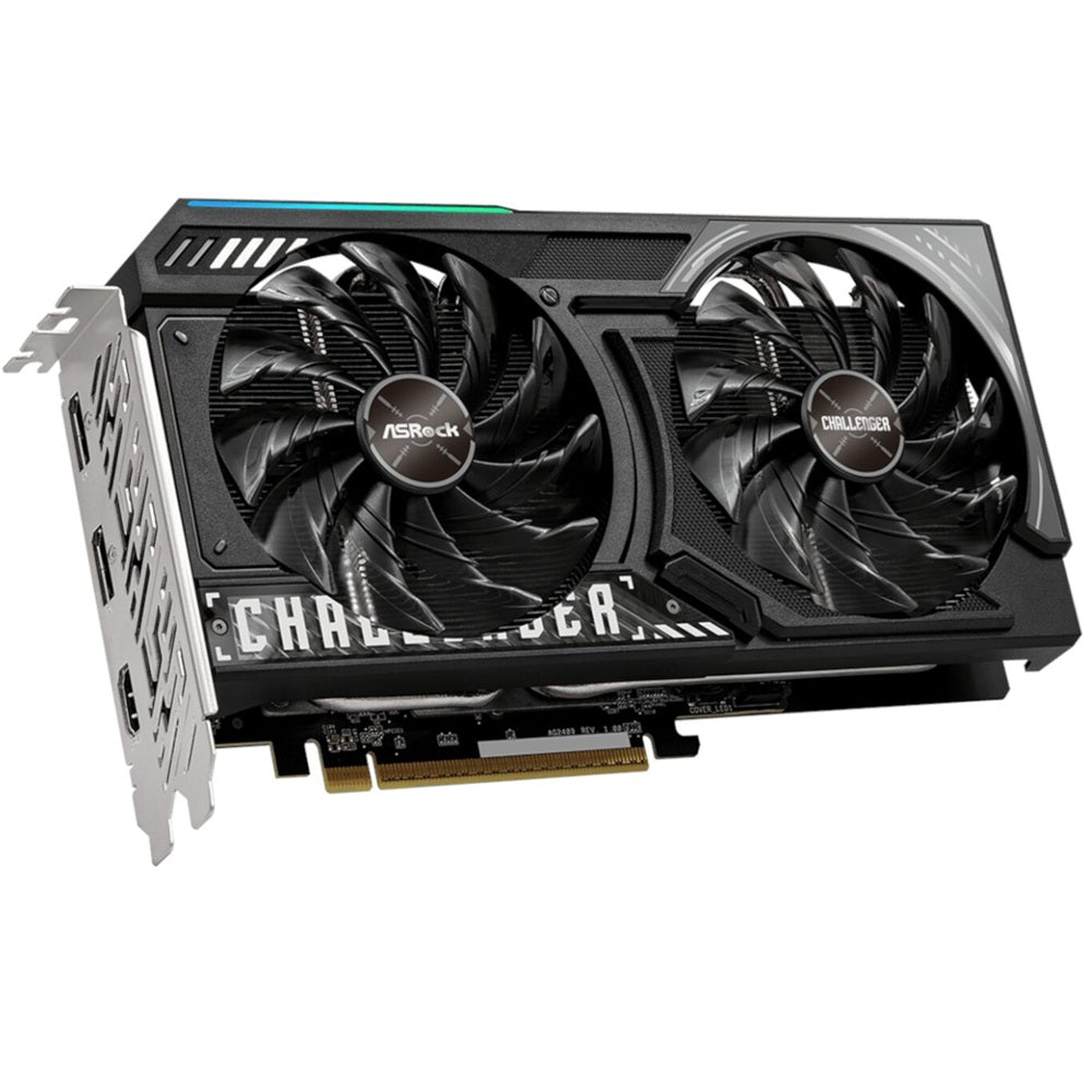 ASRock Radeon RX 9060 XT Challenger 16GB OC Graphics Card (RX9060XT-CL-16GO) image 3