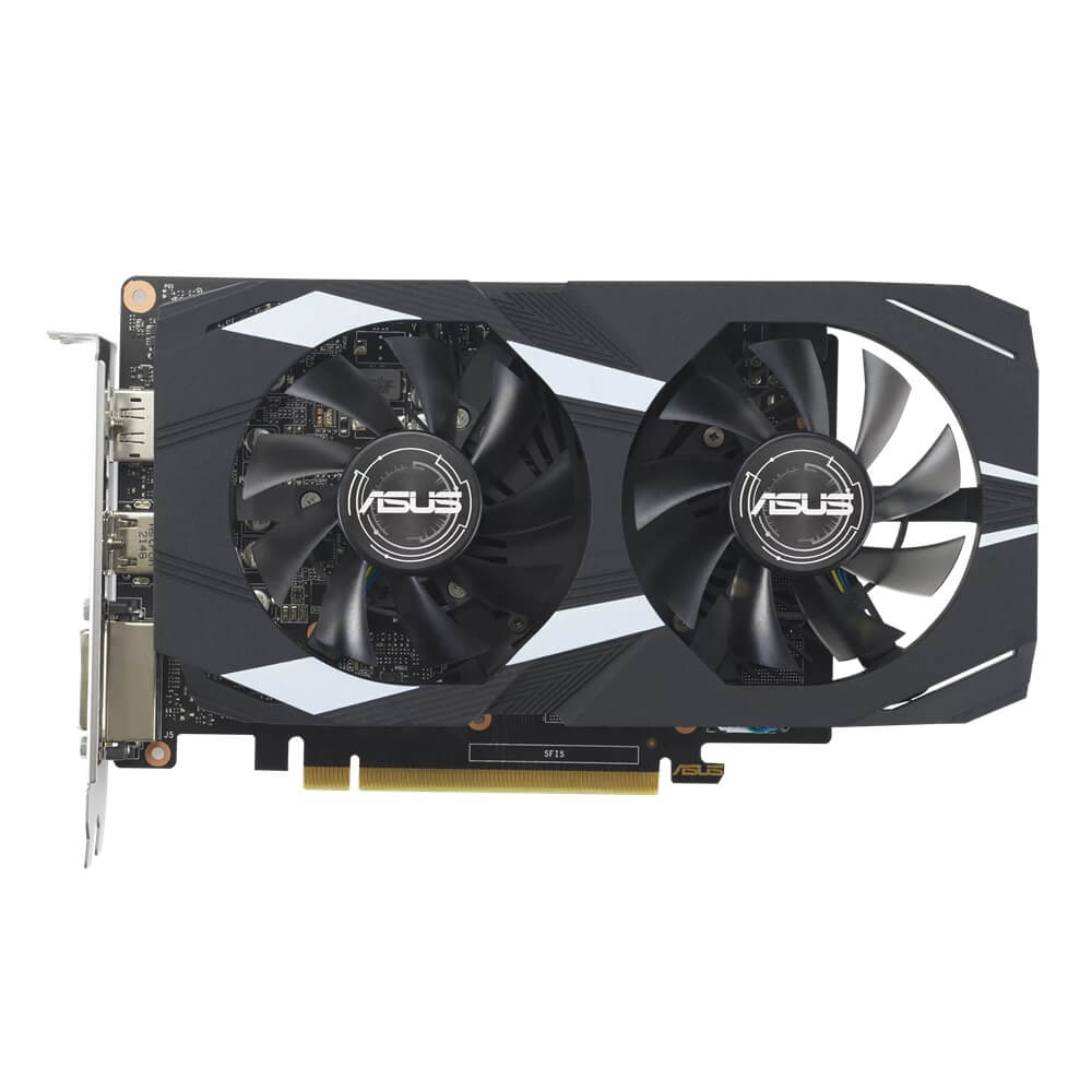 ASUS Dual GeForce GTX 1650 OC Edition 4GB GDDR6 EVO Graphics Card (90YV0EZD-M0NA00) image 2
