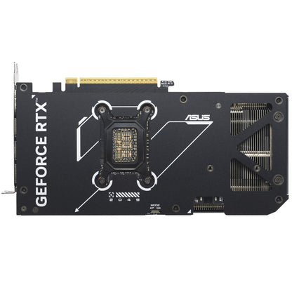 ASUS Dual GeForce RTX 5070 12GB GDDR7 OC Edition Graphics Card (DUAL-RTX5070-O12G) — rear view