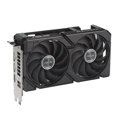 ASUS Dual Radeon RX 9060 XT 16GB GDDR6 Graphics Card (DUAL-RX9060XT-16G) — side view