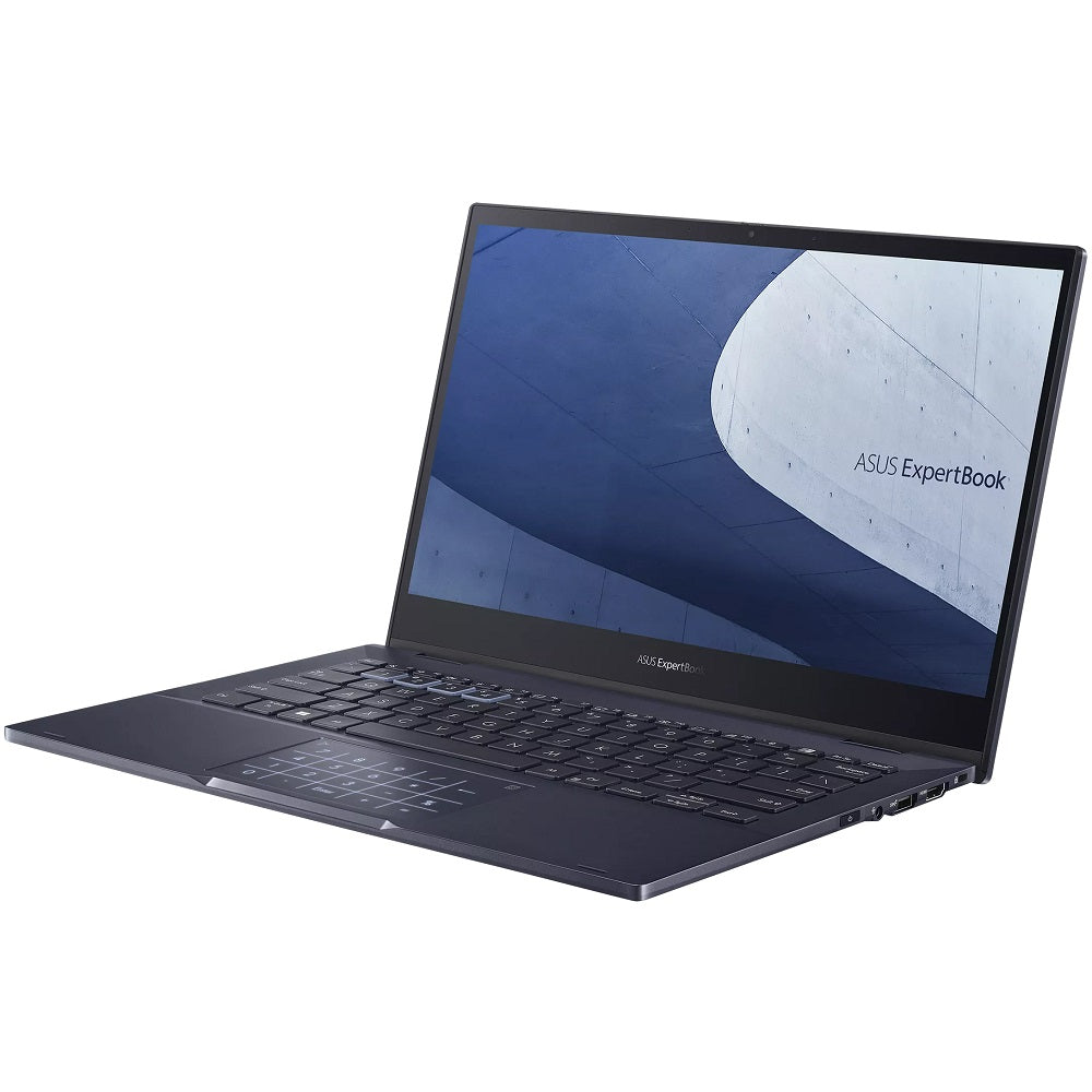 ASUS ExpertBook B5 Flip Notebook PC – Core i7-1255U / 13.3″ FHD Touch / 16GB RAM / 512GB SSD / Win 11 Pro / Star Black (B5302