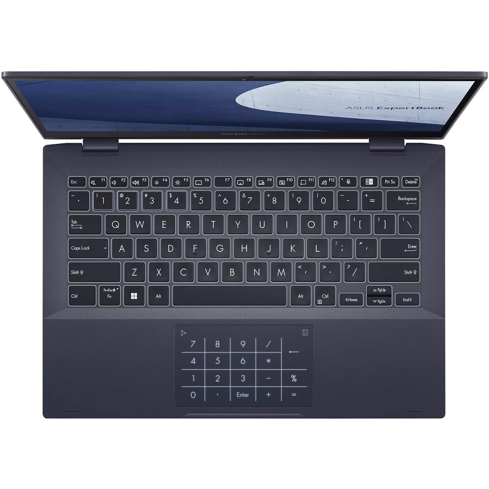 ASUS ExpertBook B5 Flip Notebook PC – Core i7-1255U / 13.3″ FHD Touch / 16GB RAM / 512GB SSD / Win 11 Pro / Star Black (B5302