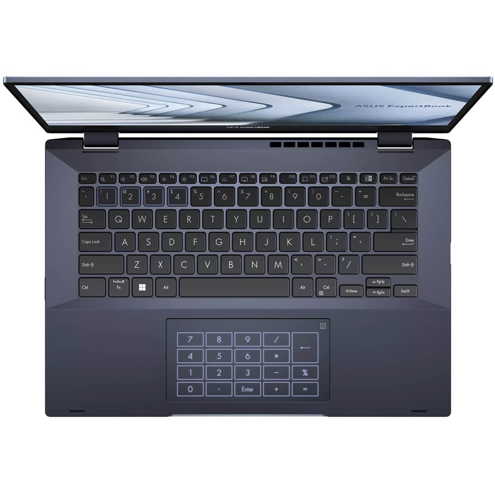 ASUS ExpertBook B5 Flip B5402F Notebook PC – Core i7-1360P / 14″ FHD Touch / 16GB RAM / 1TB SSD / Win 11 Pro (90NX06N1-M00820