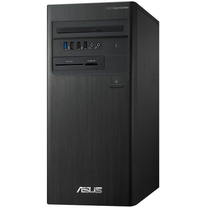 ASUS ExpertCenter D5 Tower Desktop PC – Core i5-12400 / 16GB RAM / 512GB SSD / Win 11 Pro / Black (D500TD-I58512B2X) — side v
