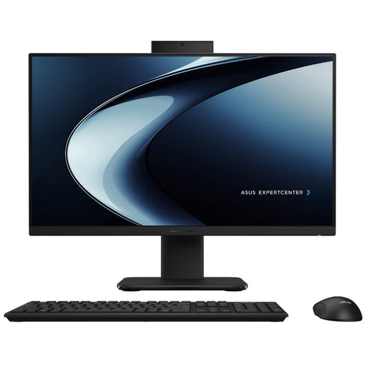 ASUS ExpertCenter P400 P440VA All-In-One Desktop PC – Core i7-13620H / 23.8″ FHD / 16GB RAM / 512GB SSD / Win 11 Home / Black (P440VAK-I716512B0W) image 1