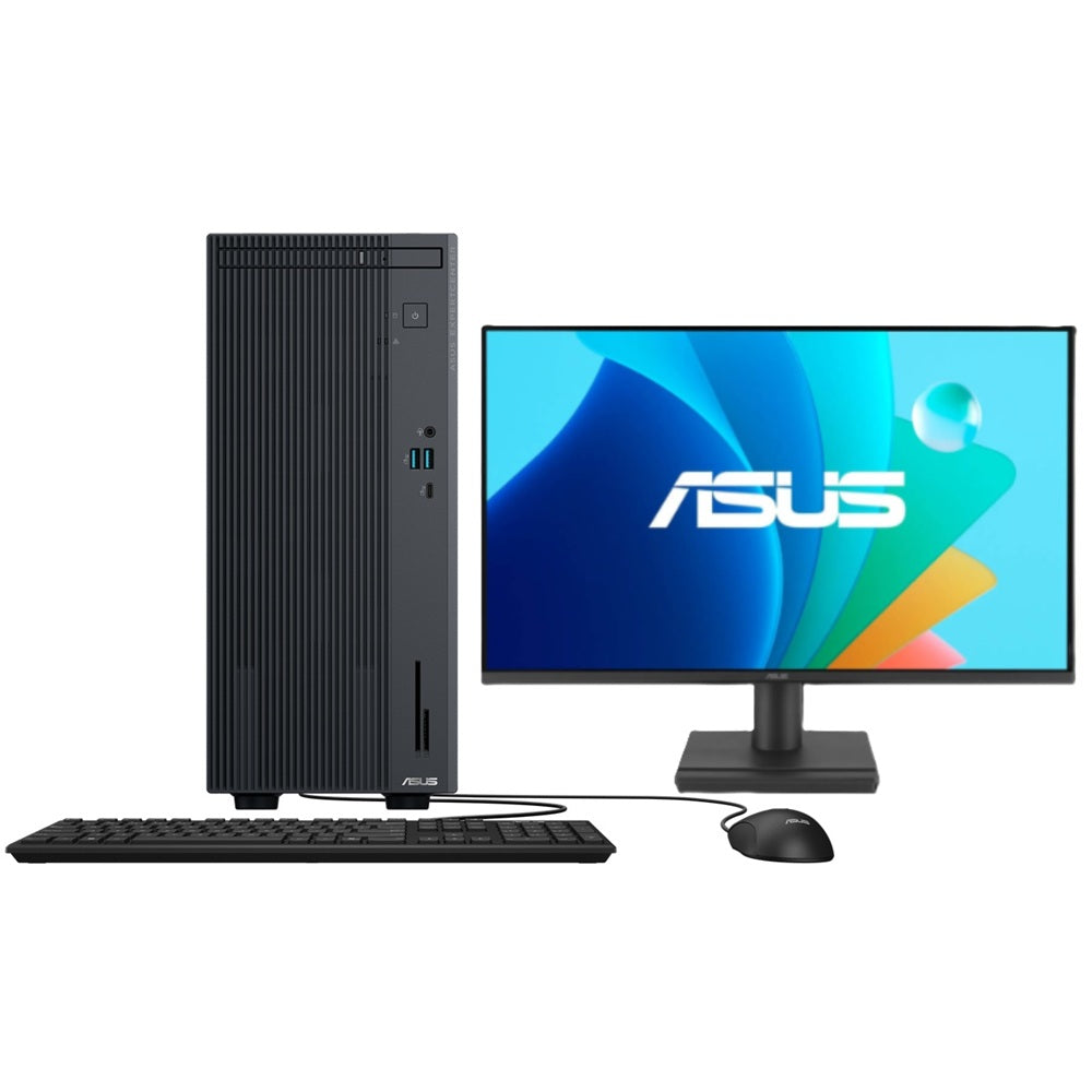 ASUS ExpertCenter P500 Mini Tower Desktop PC + ASUS VA259HGA 25-inch Full HD IPS 120Hz Eye Care Gaming Monitor (P500MV-I316512B0W-BUNDLE) image 1