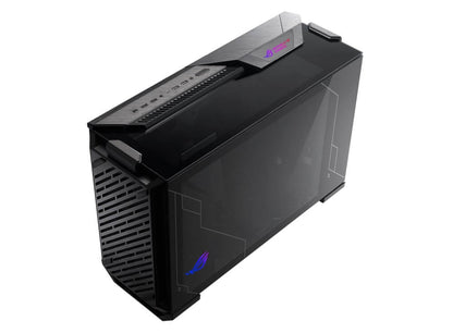 ASUS GR101 ROG Z11 with Tempered Glass Black Mini Tower Gaming Case (90DC00B0-B39000) — side view