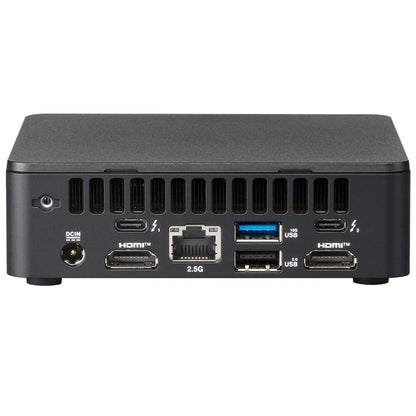 ASUS NUC 13 Pro Kit – Core i5-1340P / No RAM / No HDD / Wi-Fi / No OS (90AR0031-M00090) — rear view