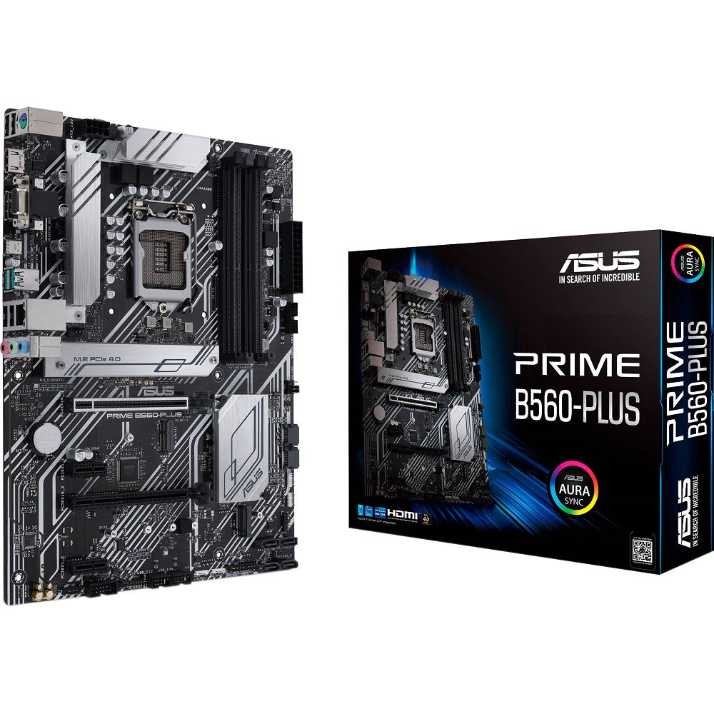 ASUS Prime B560-Plus LGA1200 ATX Motherboard image 1