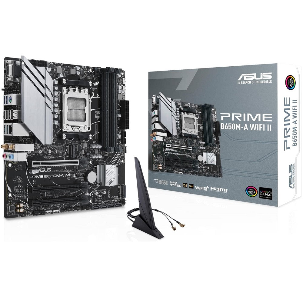 ASUS PRIME B650M-A WIFI II AM5 mATX Motherboard image 1