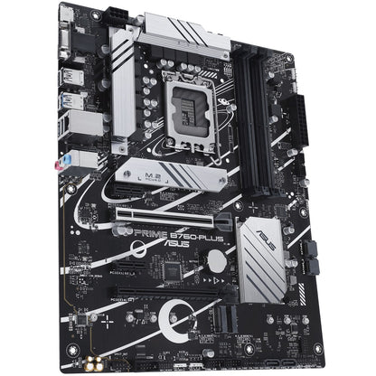 ASUS Prime B760-PLUS LGA 1700 ATX Motherboard — side view