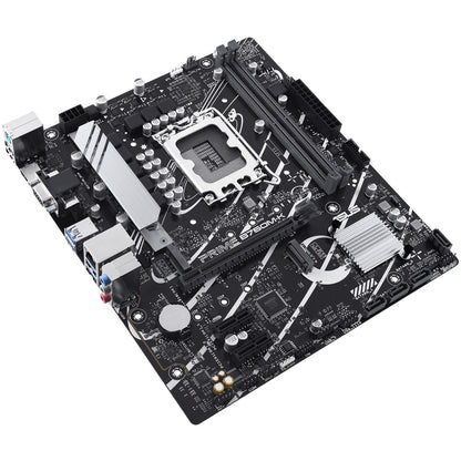 ASUS Prime B760M-K LGA1700 mATX Motherboard — rear view