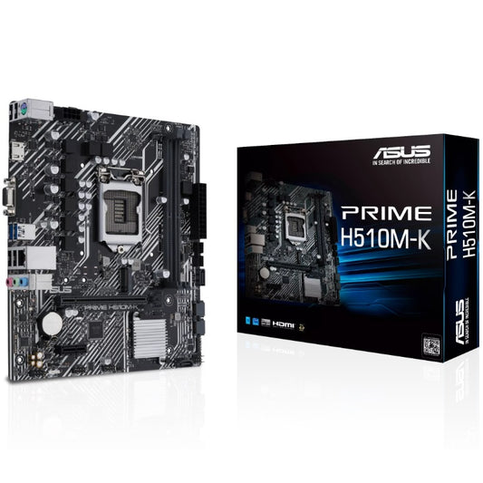 ASUS Prime H510M-K LGA1200 mATX Motherboard (90MB17N0-M0EAY0) image 1