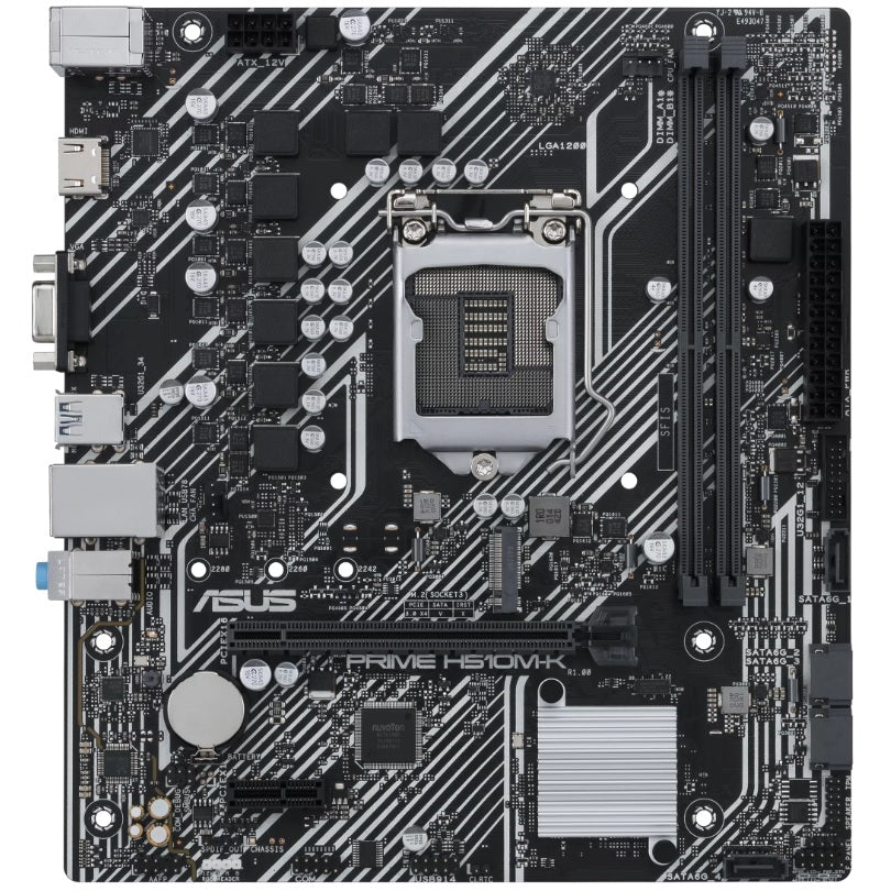 ASUS Prime H510M-K LGA1200 mATX Motherboard (90MB17N0-M0EAY0) image 2