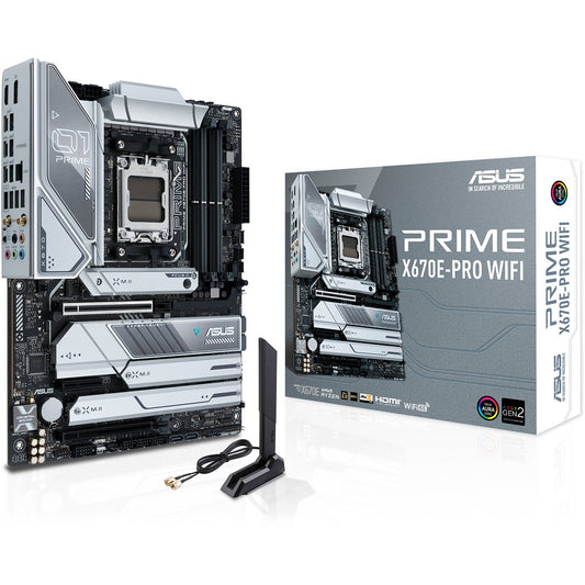 ASUS PRIME X670E-PRO WIFI AM5 ATX Motherboard image 1