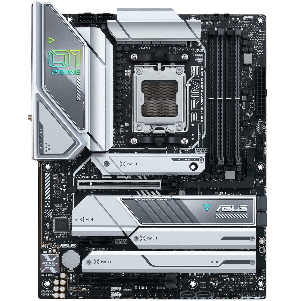 ASUS PRIME X670E-PRO WIFI AM5 ATX Motherboard image 2