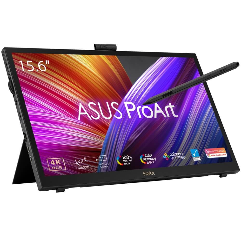 ASUS ProArt PA169CDV 15.6″ 4K UHD IPS Touch Monitor (90LM0711-B01I70) image 2