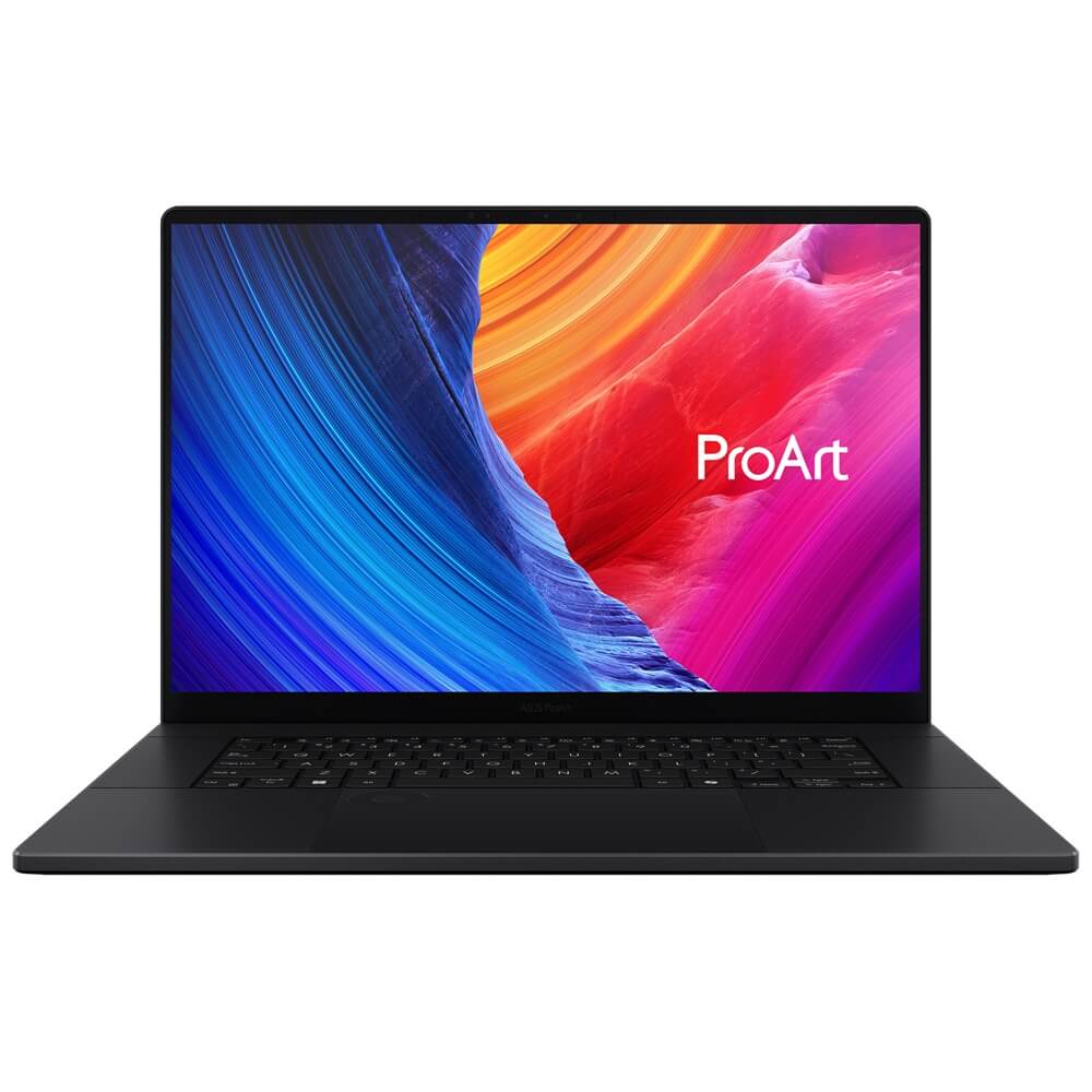 ASUS ProArt P16 H7606 Notebook Copilot+ PC – Ryzen AI 9 HX 370 / 16″ 4K OLED / 64GB RAM / 2TB SSD / NVIDIA RTX 5070 8GB / Win 11 Pro / Black (H7606WP-O96420B1X) image 1