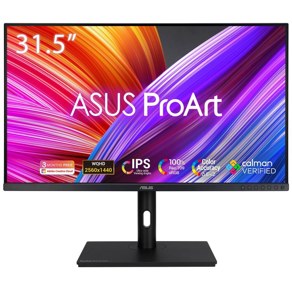 ASUS ProArt PA328QV 31.5″ WQHD IPS Professional Monitor (PA328QV) image 1