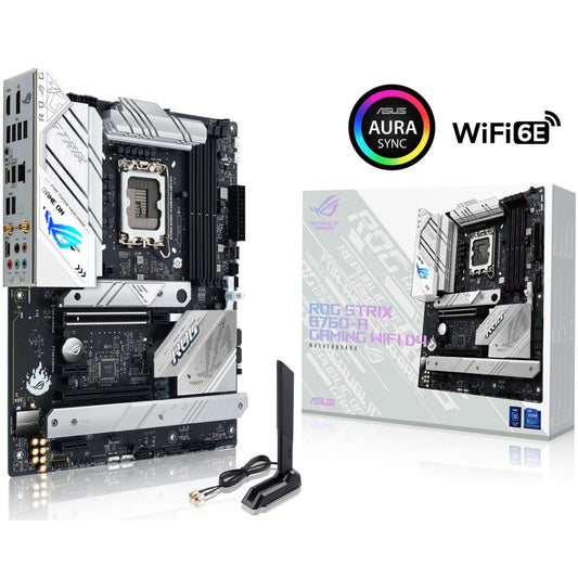 ASUS ROG STRIX B760-A GAMING WIFI D4 LGA1700 ATX Motherboard image 1
