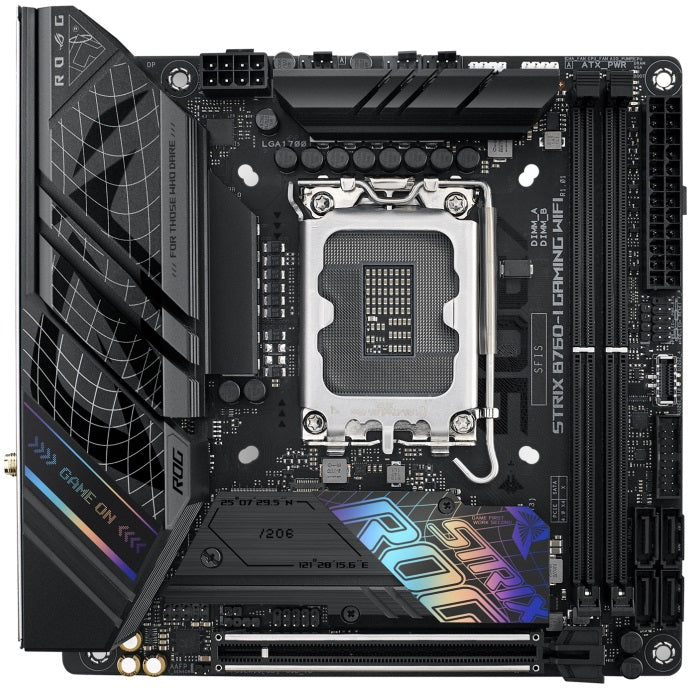 ASUS ROG STRIX B760-I Gaming WiFi LGA1700 Mini-ITX Motherboard image 1