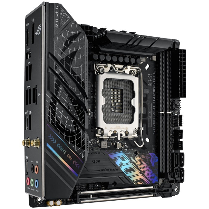 ASUS ROG STRIX B760-I Gaming WiFi LGA1700 Mini-ITX Motherboard image 2