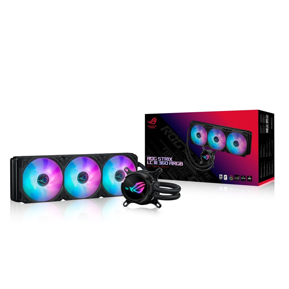 ASUS ROG Strix LC III ARGB All-in-One CPU Liquid Cooler (90RC00T1-M0UAY0) image 1